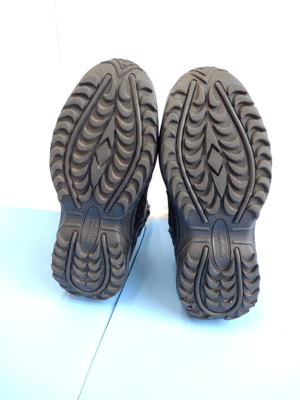 Reebok Rapid Response RB8875 Men's Leather Work 8" Boots Side Zipper Size 10 - Picture 11 of 12